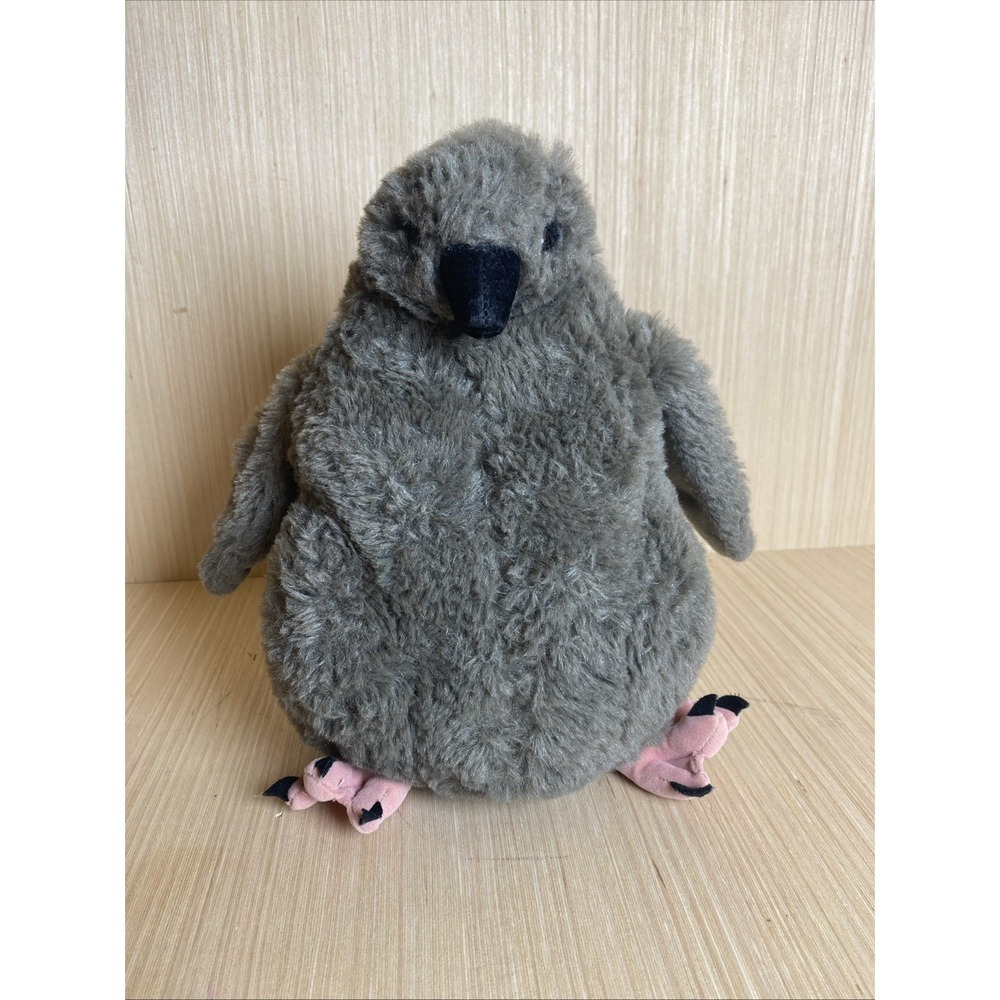 Disney Store Disneynature Penguins Movie Penguin Chick 10" Plush Gray Soft Toy